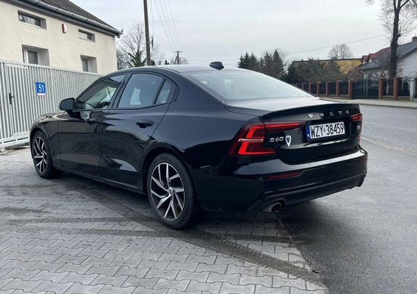 Volvo S60 cena 99900 przebieg: 43000, rok produkcji 2019 z Mordy małe 154